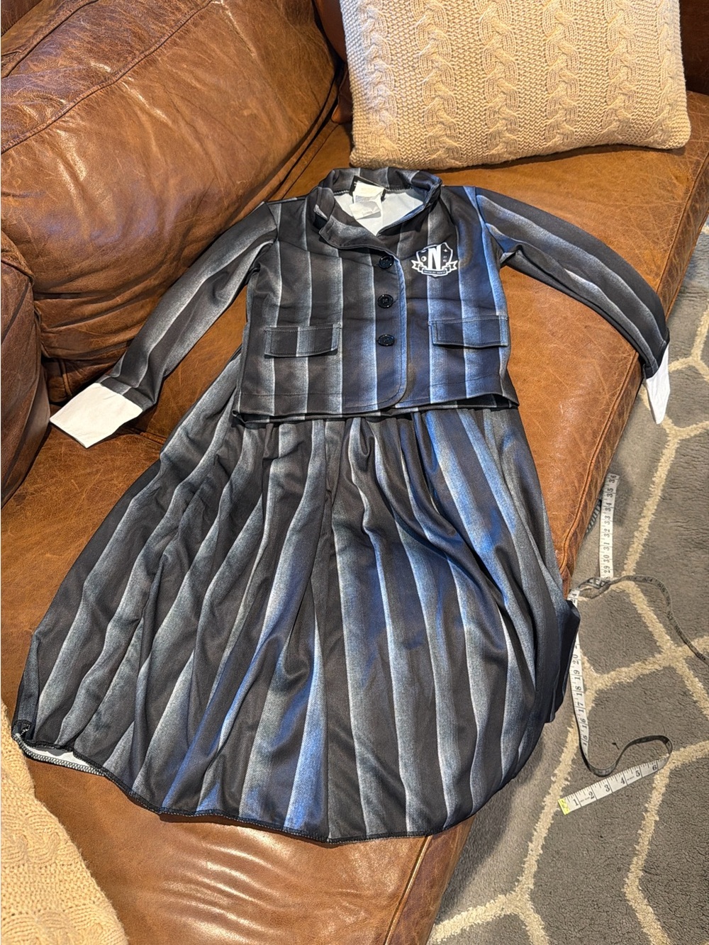 Wednesday Addams Nevermore Academy Costume Dress